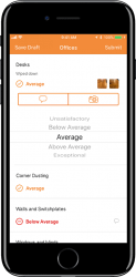Image of an Inspection Program on a Smartphone Screen